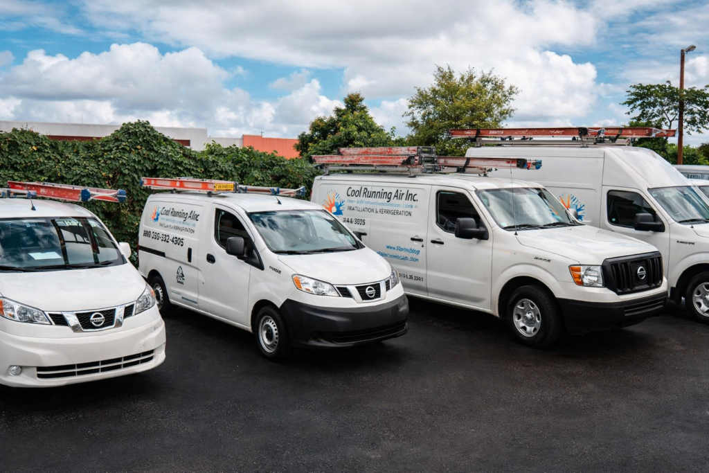 Thermostat Installation In Hialeah, Fl 1 - Thermostat Installation In Hialeah, Fl Hvac Company Fleet Vehicles Lineup – Thermostat Services In Hialeah, Fl