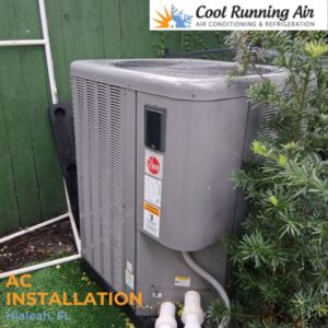 Rheem Ac Installation By Cool Running Air In Hialeah, Fl.